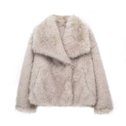 Alba® | Elegant faux fur jacket