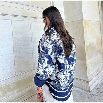 Tatiana® | Printed quilted jacket