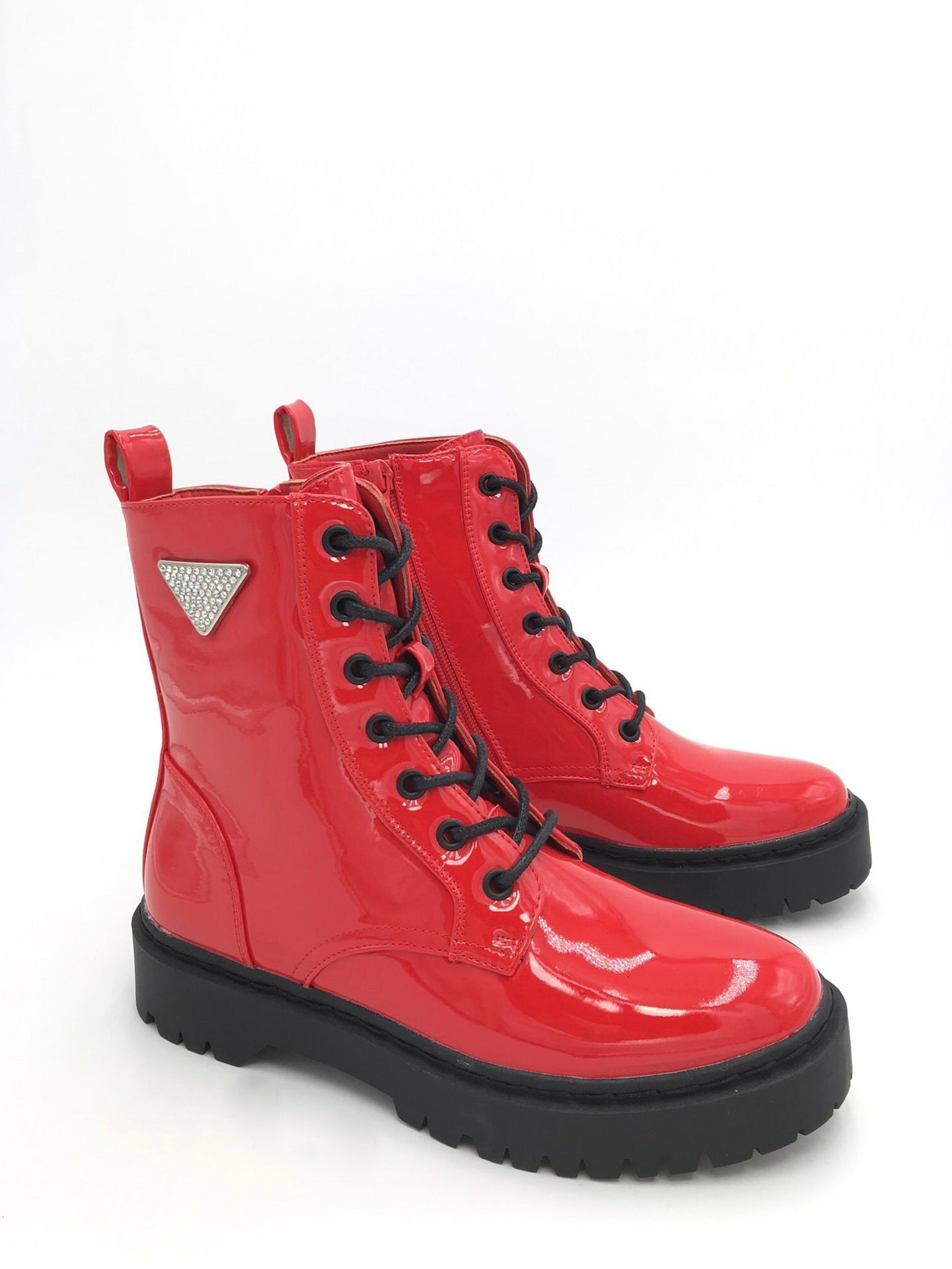 Stella® | Shiny red boots