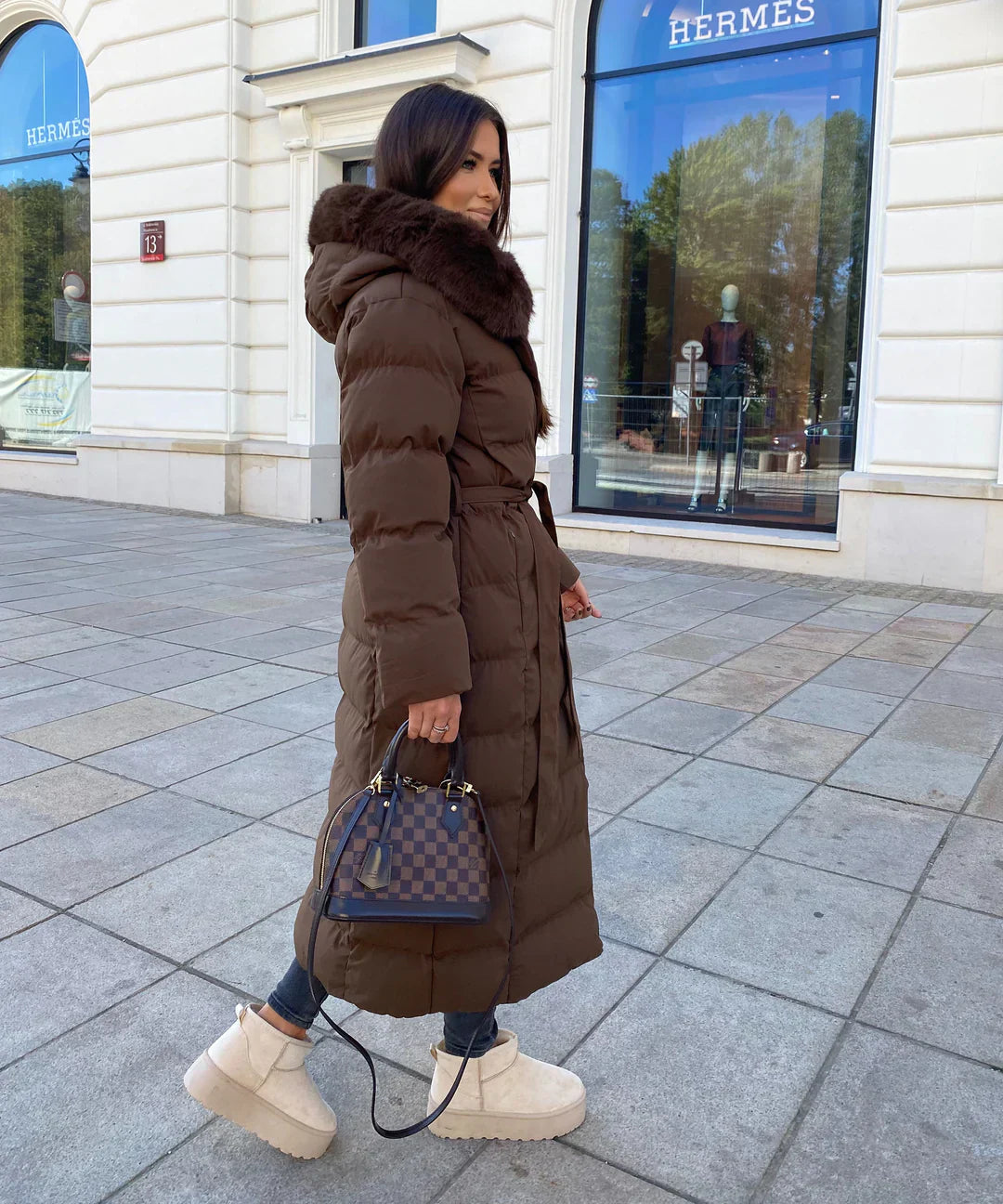 Xandra® | Cozy winter long jacket