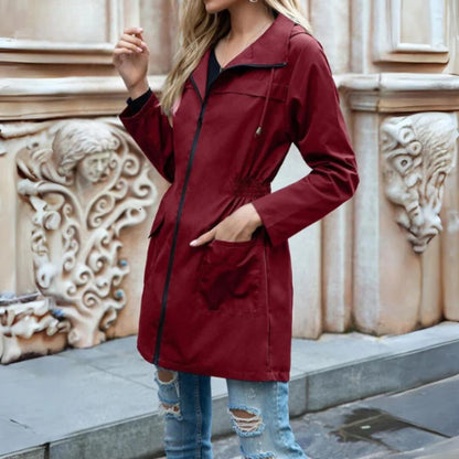 Agneta® | Elegant windbreaker trench coat for women