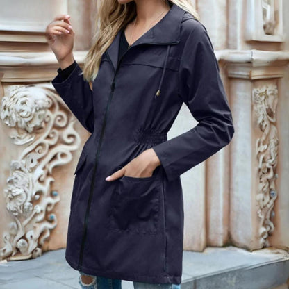 Agneta® | Elegant windbreaker trench coat for women