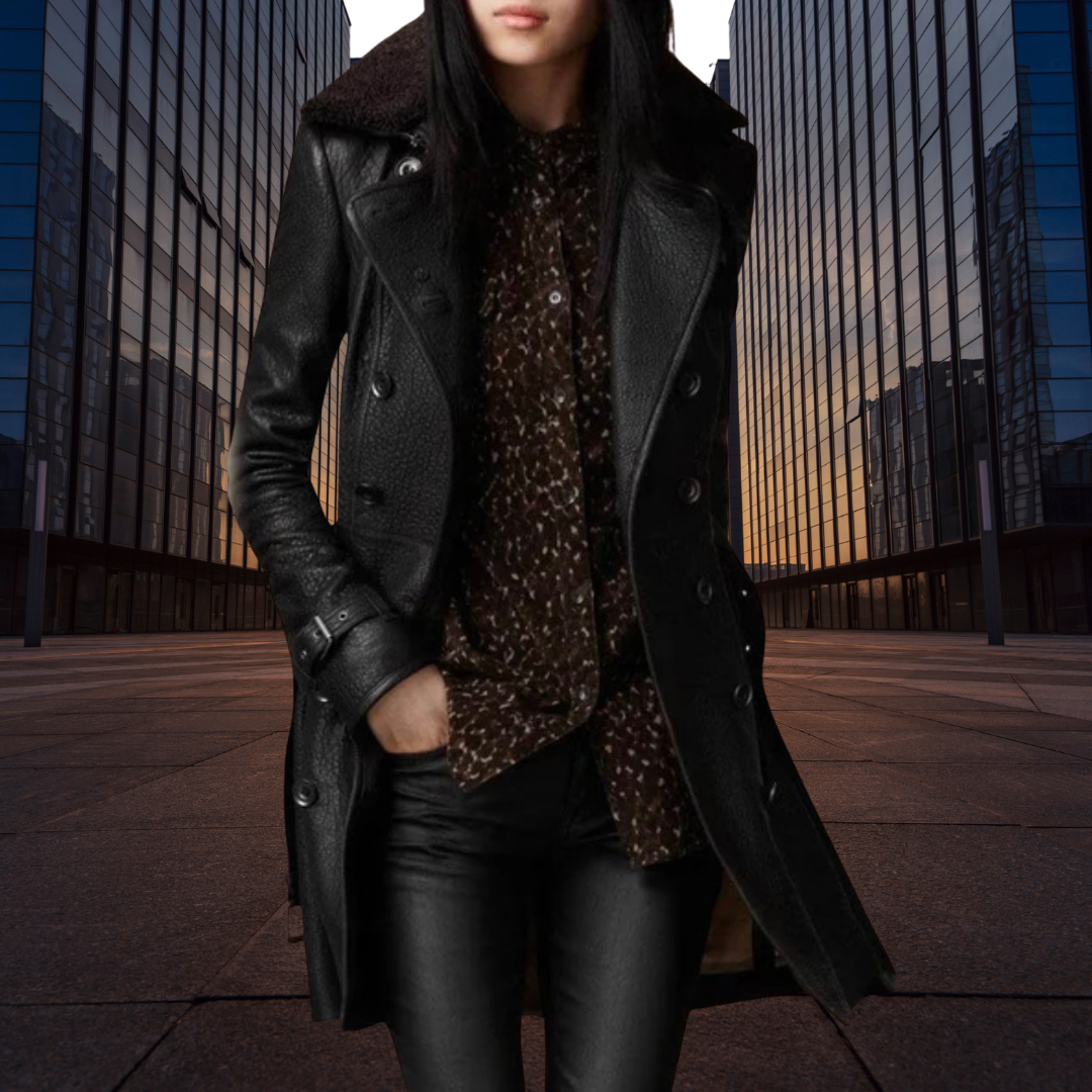 Xiomara® | Warm leather jacket