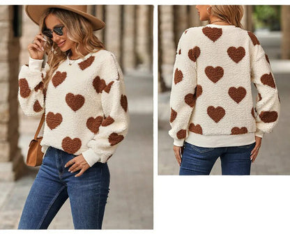 Amelia® | Heart sweater for women