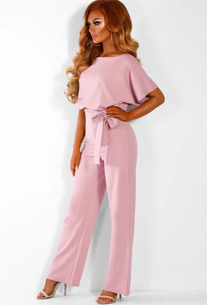 Tamara® | Elegant jumpsuit with knitted detail