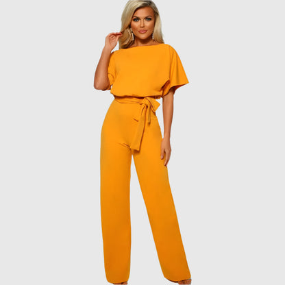 Tamara® | Elegant jumpsuit with knitted detail