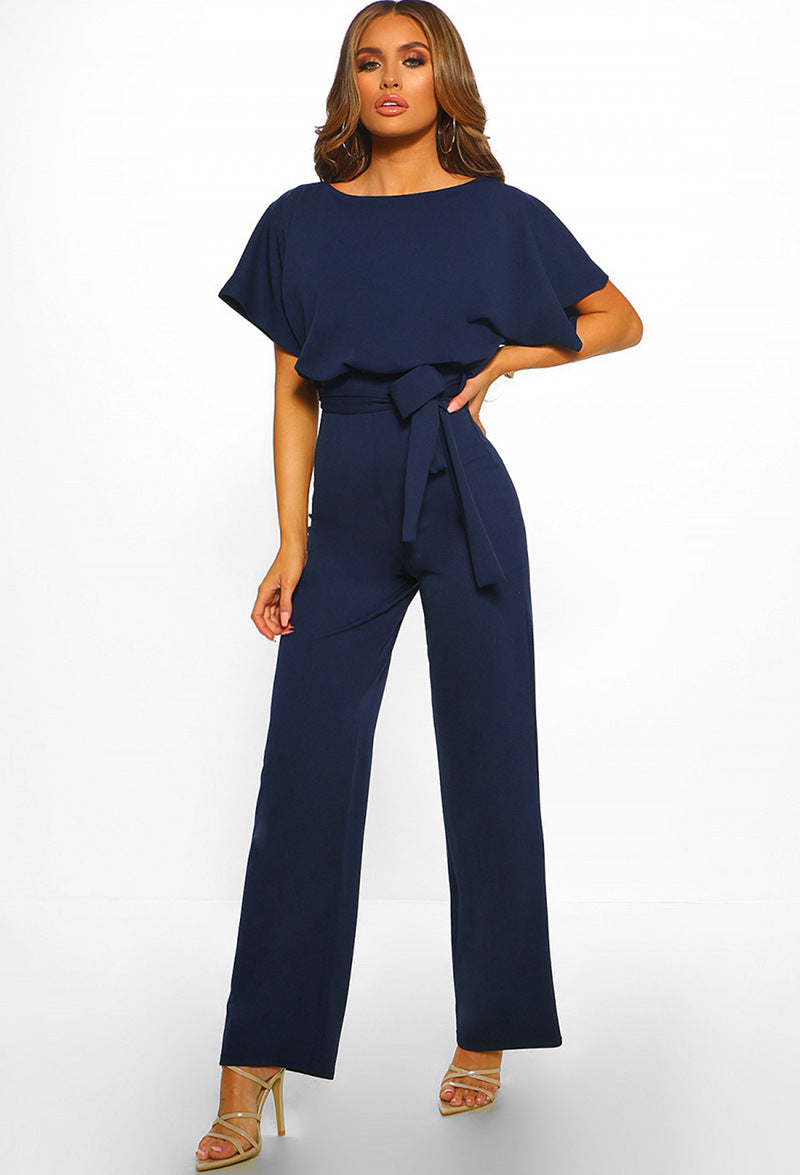 Tamara® | Elegant jumpsuit with knitted detail