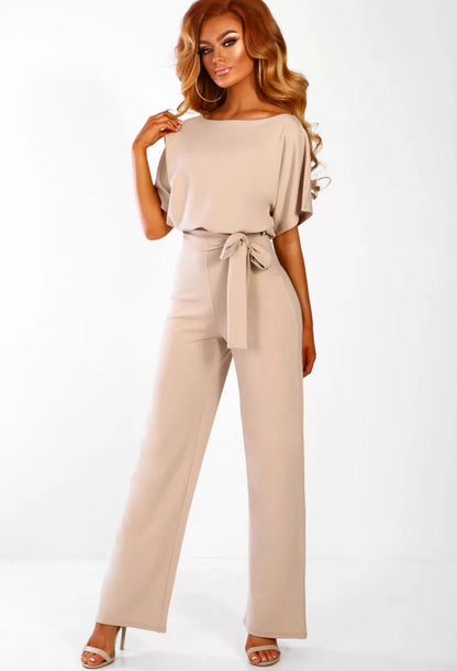 Tamara® | Elegant jumpsuit with knitted detail