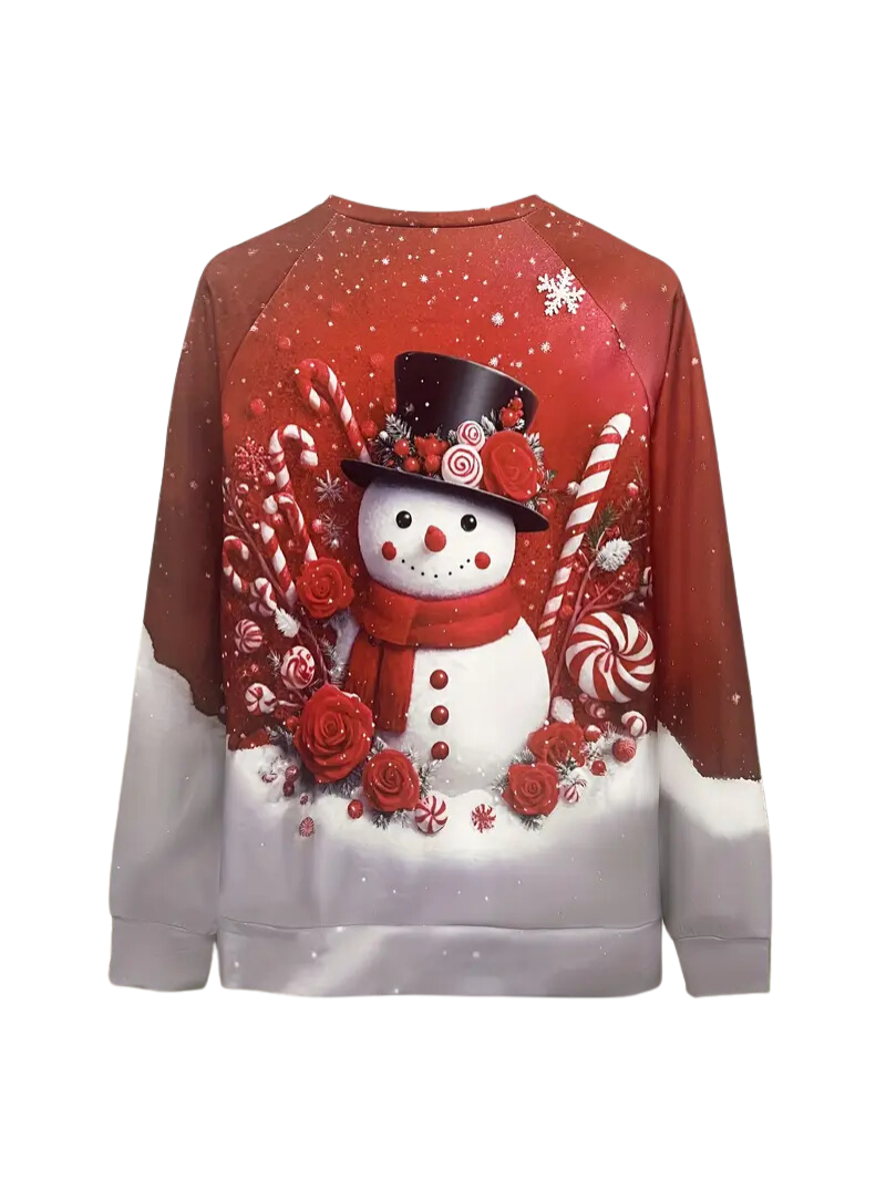 Alicia® | Snowman winter Christmas sweater