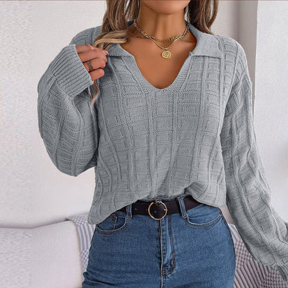 Zahara® | Knitted V-neck sweater