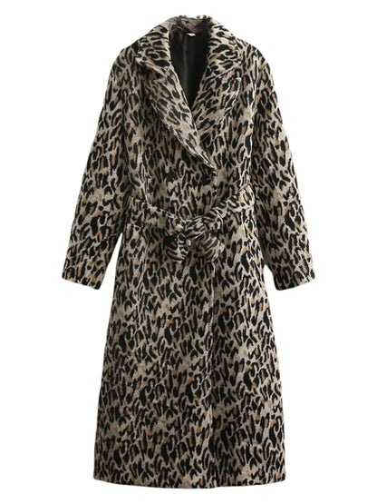 Verónica® | Women's Leopard Print Coat