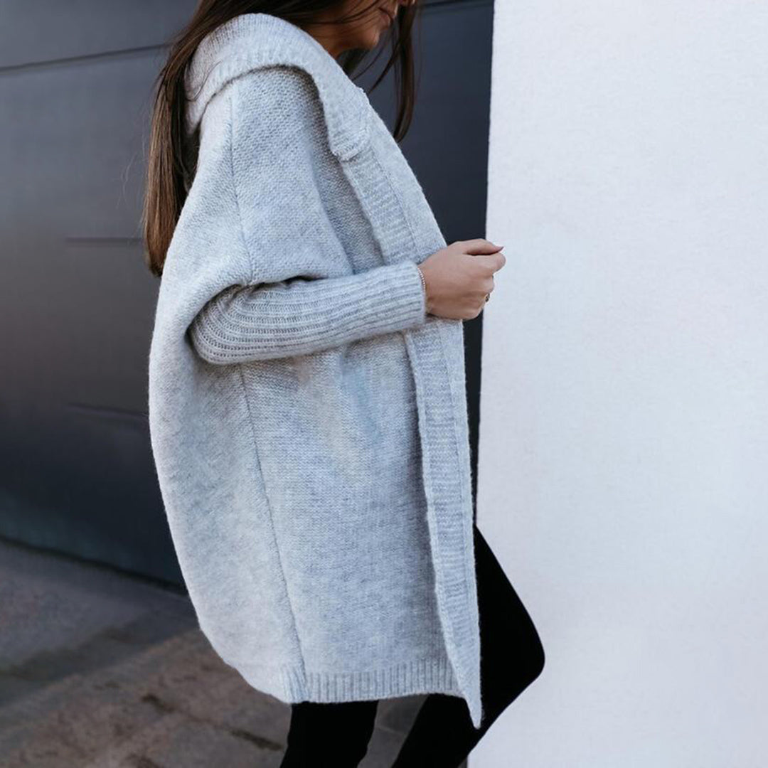 Nadia® | Women's cardigan with a loose hood for autumn/winter