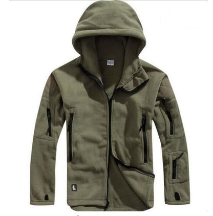 Ana® | Men's military style jacket with hood for sports