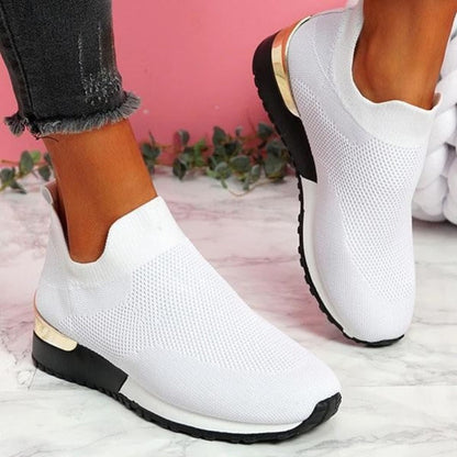 Phaedra® | Stylish orthopedic flat slip-on shoes