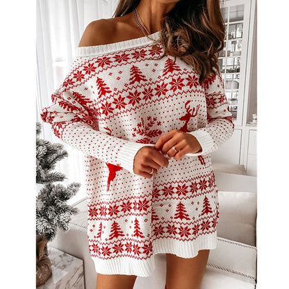 Zara® | Elegant Christmas sweater dress