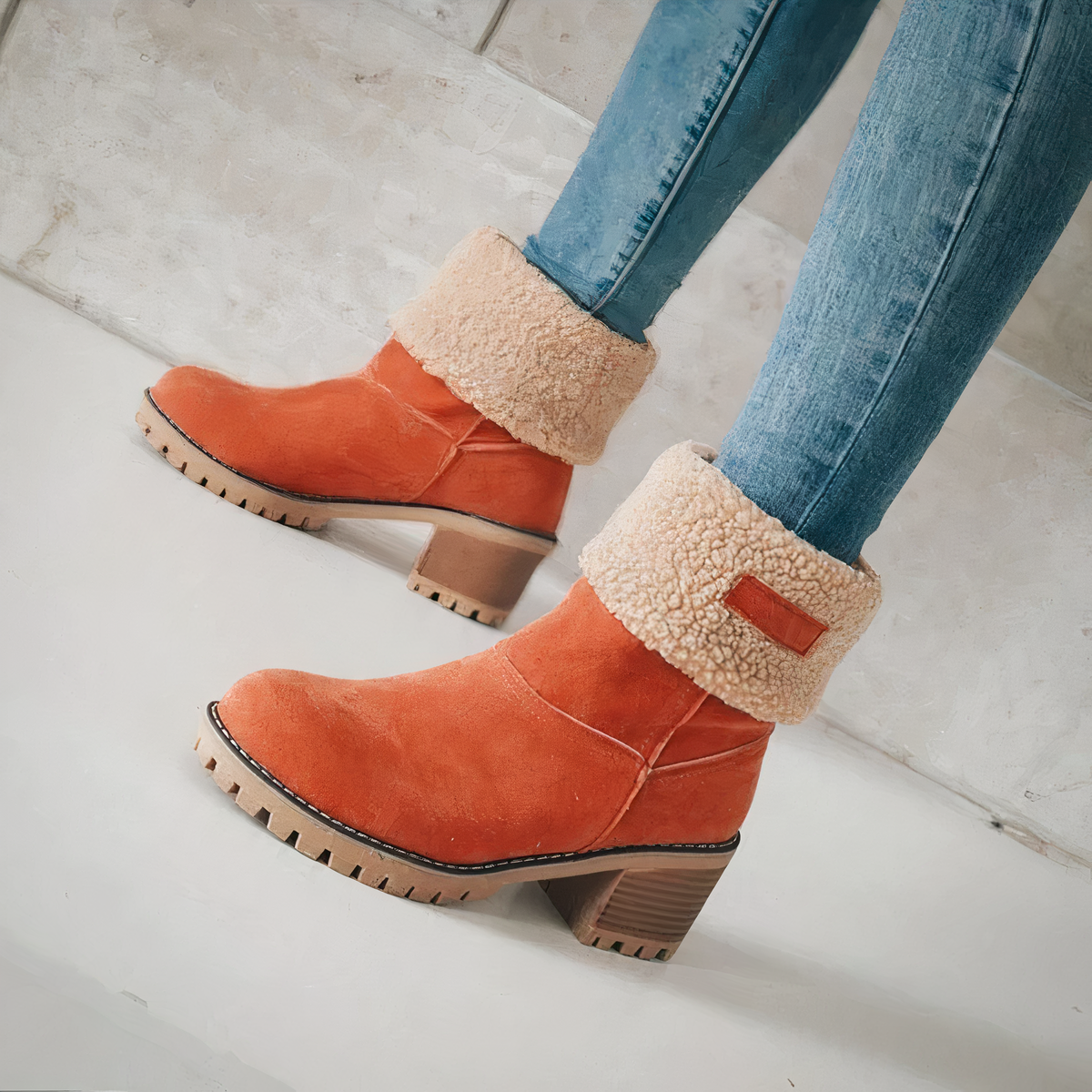 Pilar® | Square heel boots