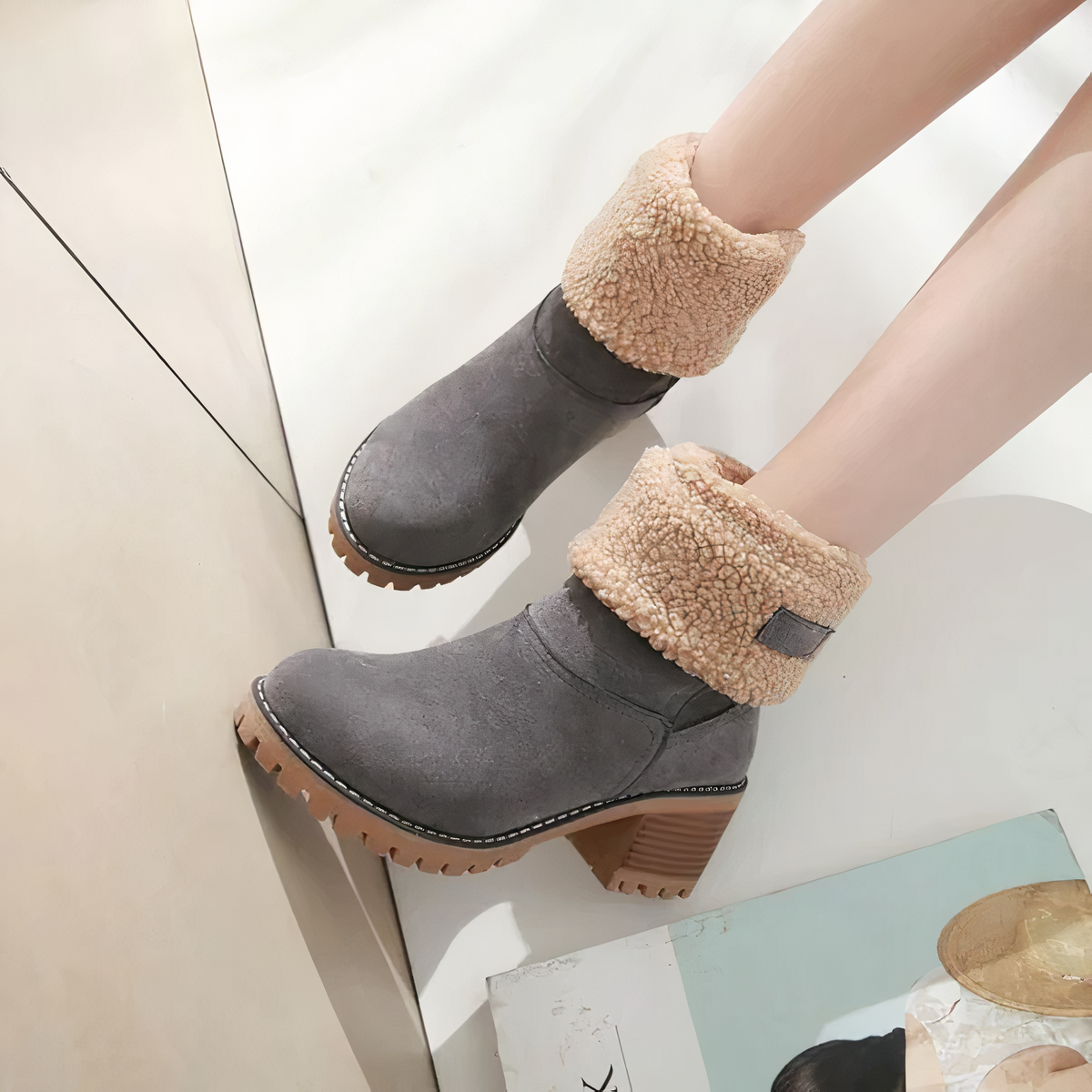 Pilar® | Square heel boots