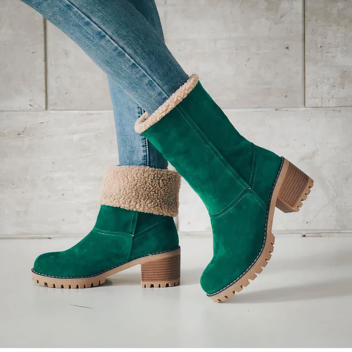 Pilar® | Square heel boots