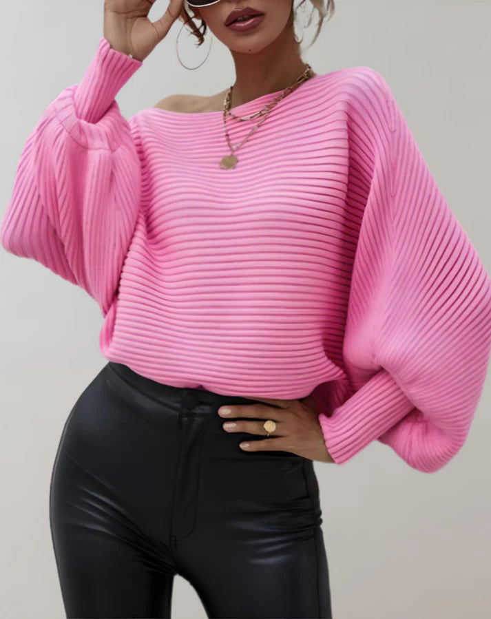 Teresa® | Fashionable ribbed women's sweater