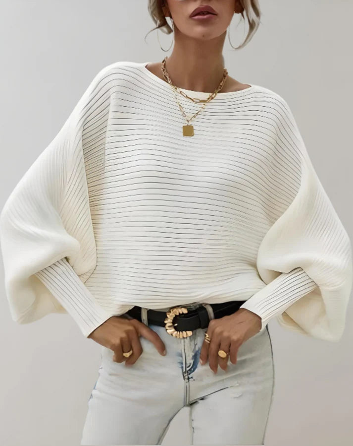 Teresa® | Fashionable ribbed women's sweater