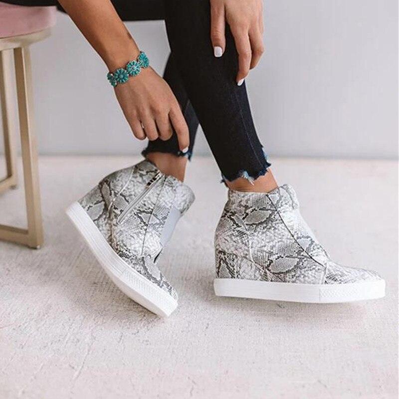 Zenaida® | Fall wedge sneakers