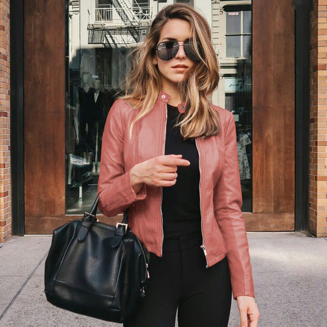 Stella® | Elegant leather jacket