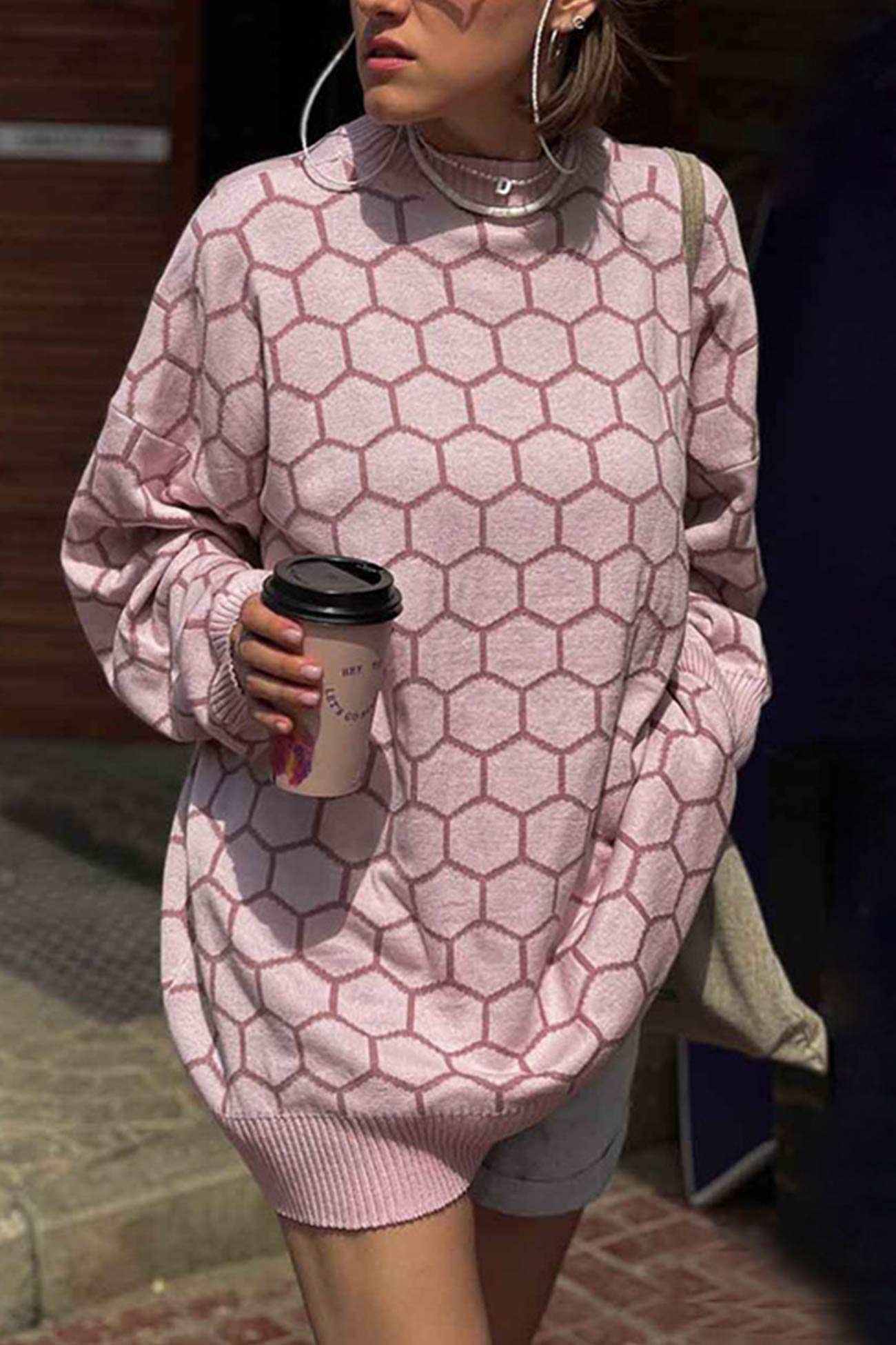 Therese® | Honeycomb pattern sweater