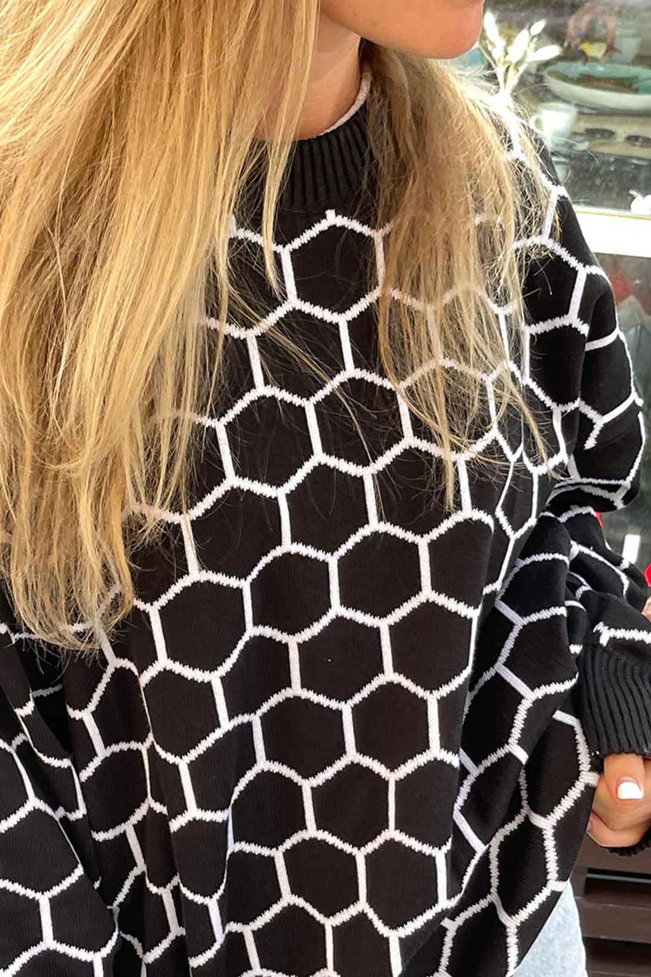 Therese® | Honeycomb pattern sweater