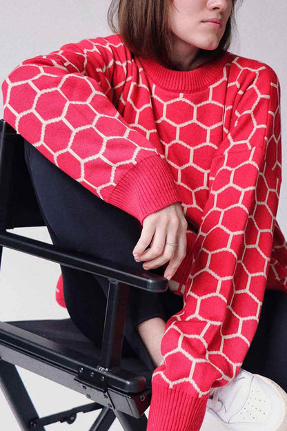 Therese® | Honeycomb pattern sweater