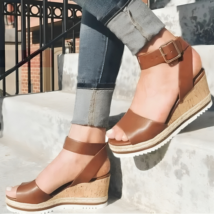 Zoe® | Stylish wedge heel sandals