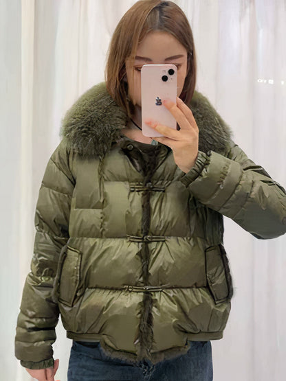 Amber® | Warm and vintage puffer coat for women