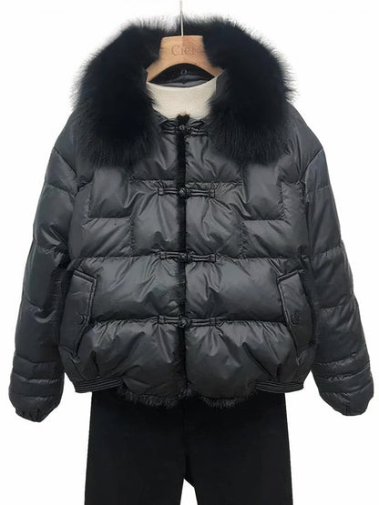 Amber® | Warm and vintage puffer coat for women