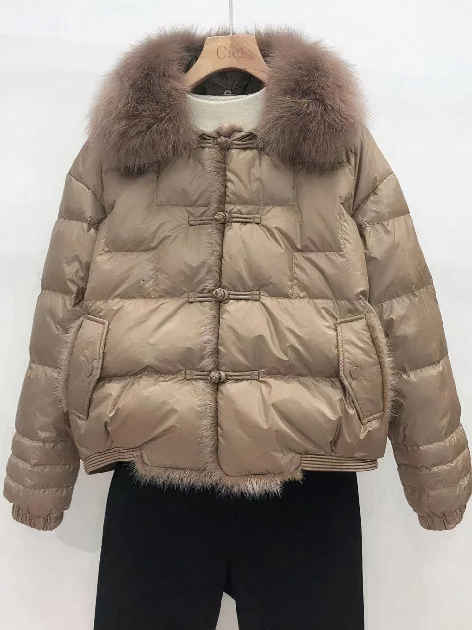 Amber® | Warm and vintage puffer coat for women