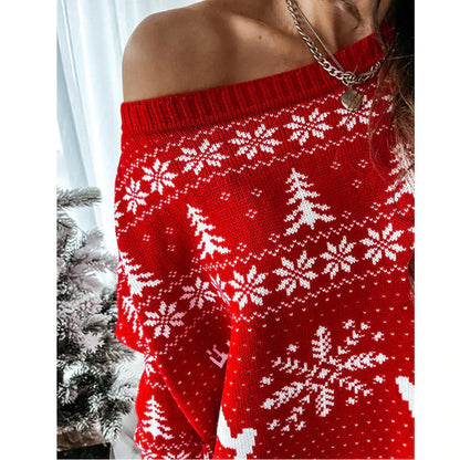 Zara® | Elegant Christmas sweater dress