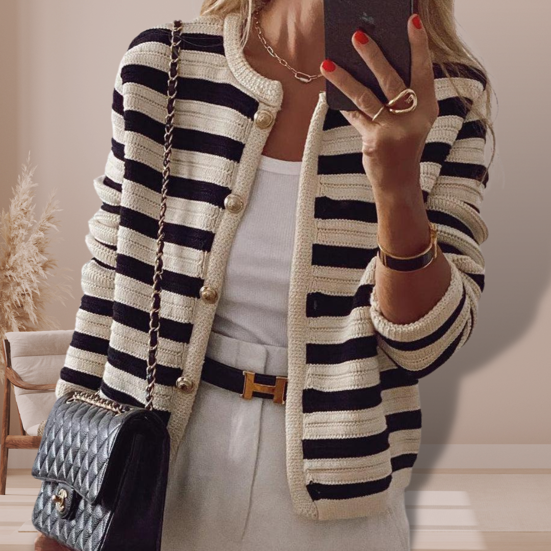 Talia® | Comfortable striped cardigan