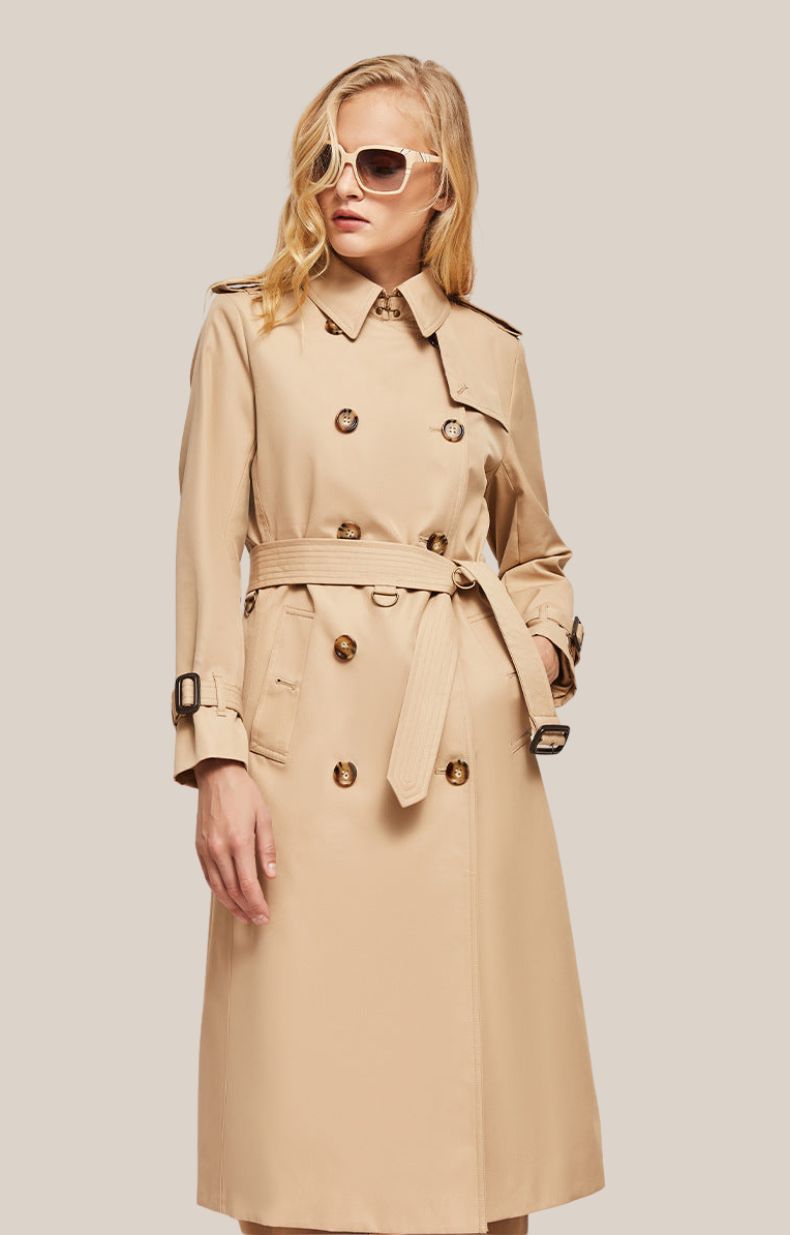 Perla® | Women's casual trench coat for winter