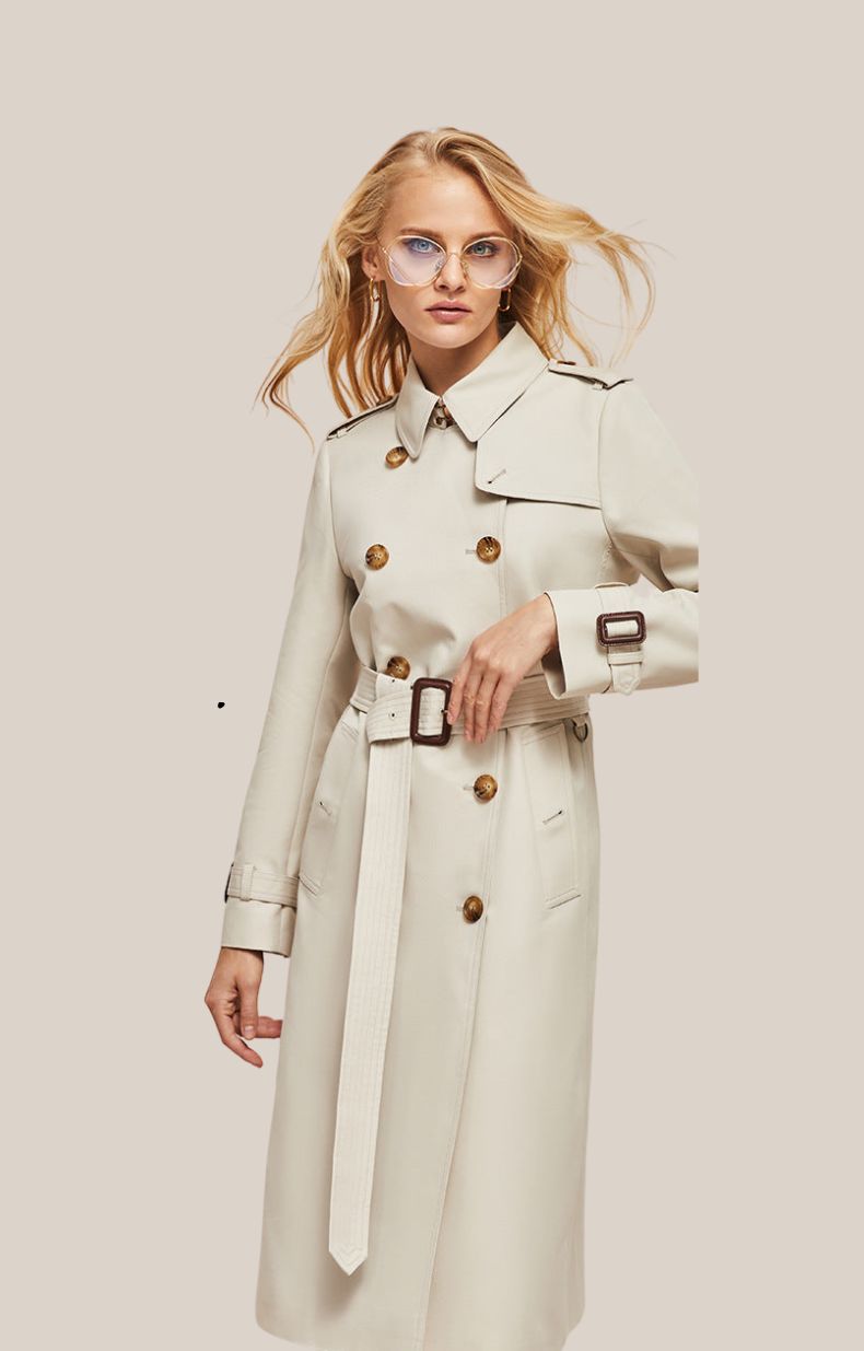 Perla® | Women's casual trench coat for winter