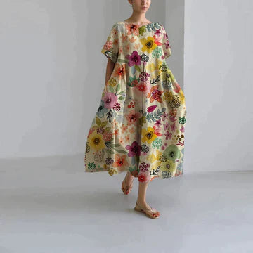 Zina® | Floral print maxi dress