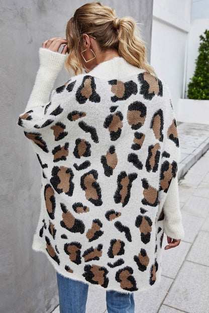 Ana® | Open front leopard print cardigan