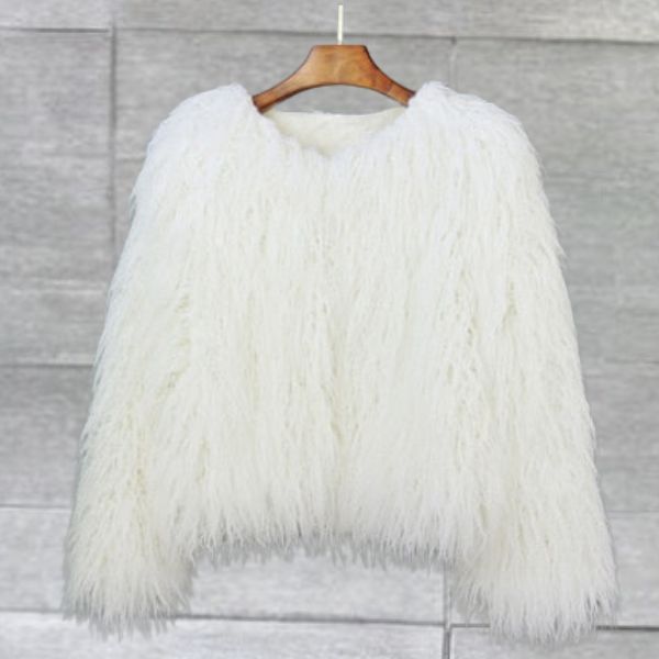 Winnifred® | Elegant fux fur coat for women