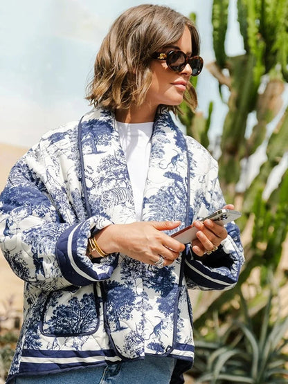 Tatiana® | Printed quilted jacket