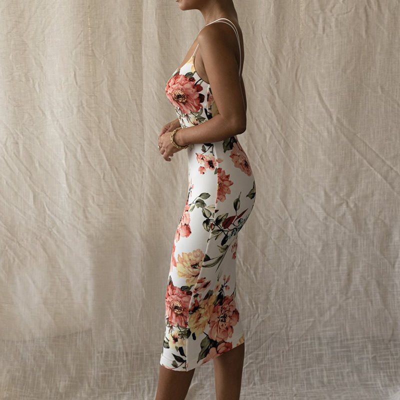 Trinidad® | Fitted dress with floral print