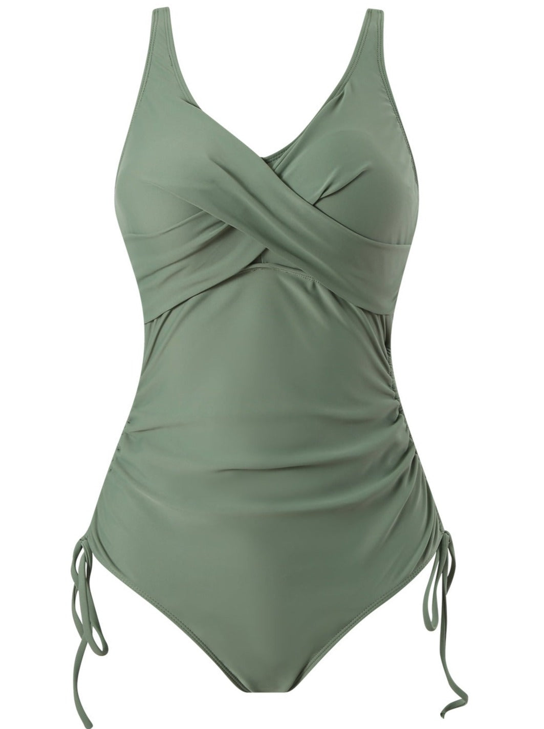 Tabitha® | Tied crossover swimsuit