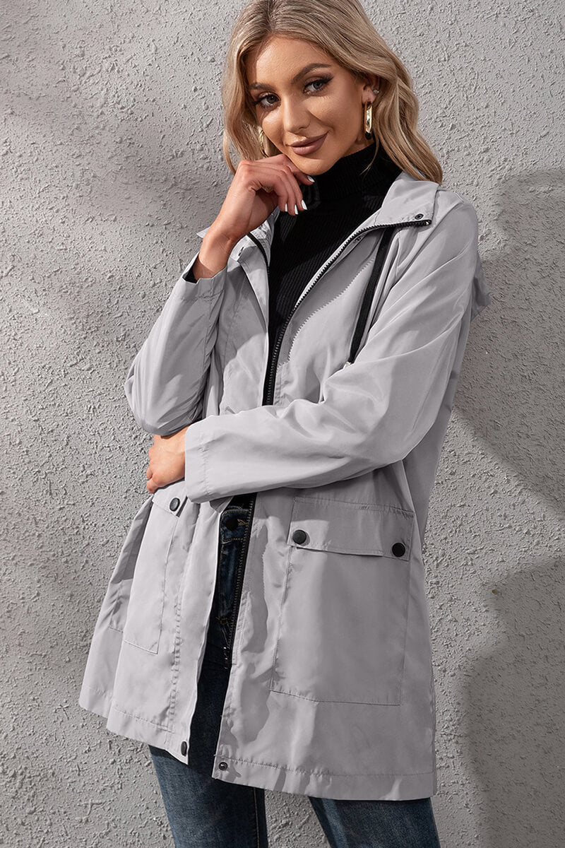 Yasmina® | Urban waterproof windbreaker with hood