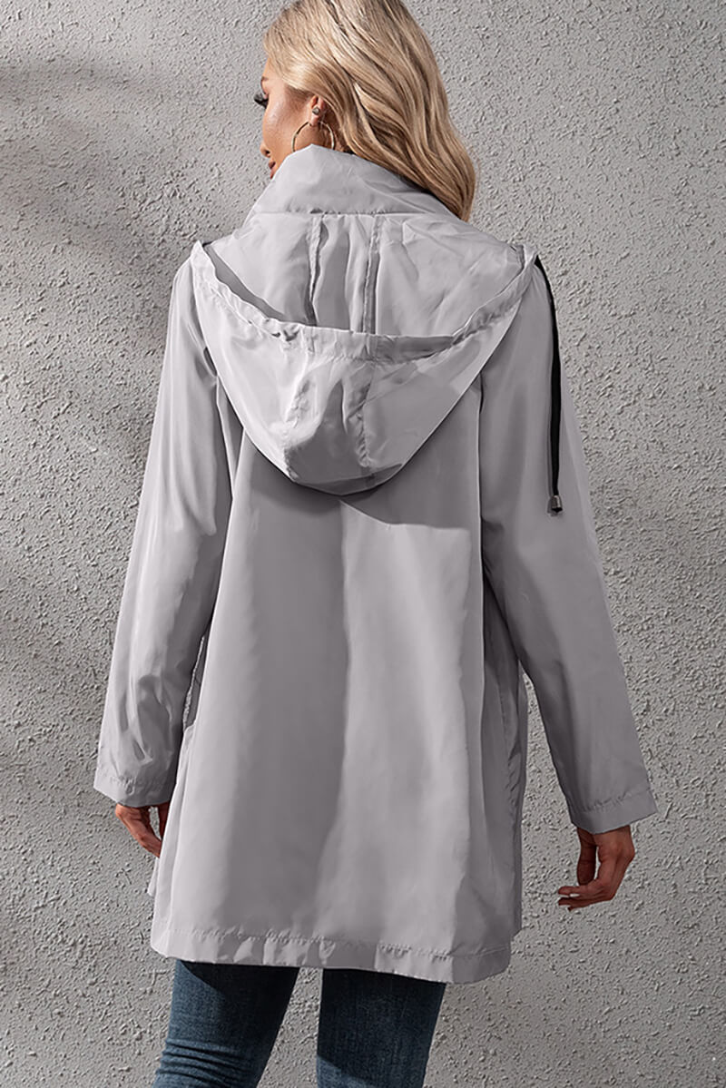 Yasmina® | Urban waterproof windbreaker with hood