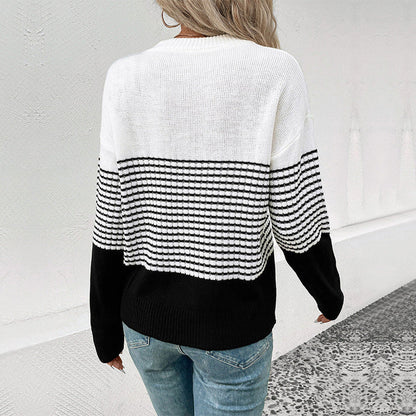 Alba® | Casual striped women's sweater