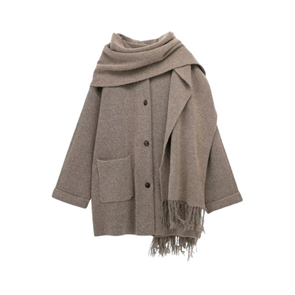 Stella® | Manteau Foulard Viral