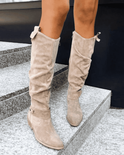 Nadia® | Tall zip boots for women