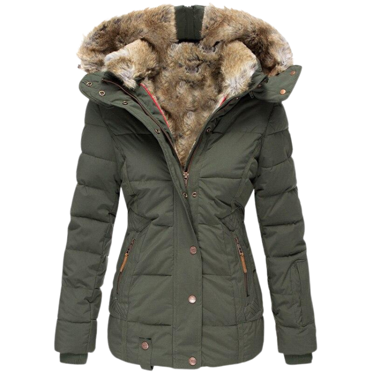 Tamar® | Elysia Casual fur coat with hood