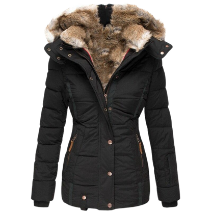 Tamar® | Elysia Casual fur coat with hood